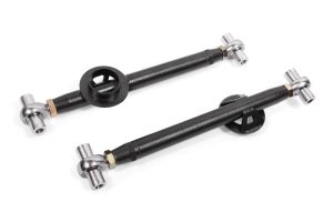 Ford Mustang Control Arms - Lower - BMR Suspension - Double Adjustable - Black Hammertone - `79-`04